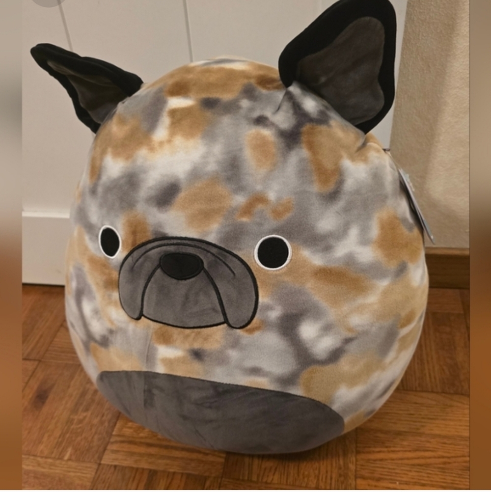 Squishmallows The French BullDog 16" RARE Plush Toy ~ 2025, Nwt